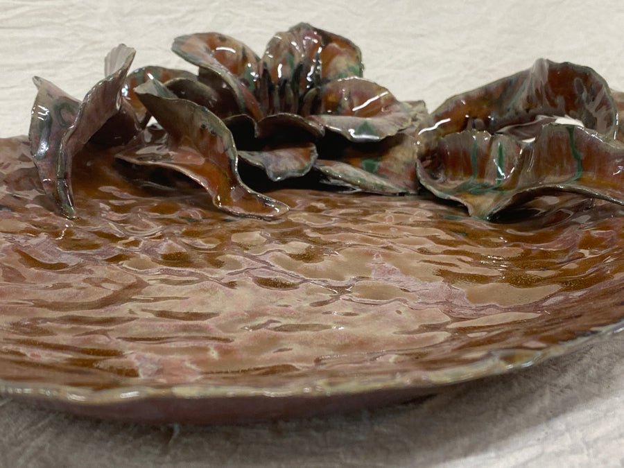 Peony tray, view from above