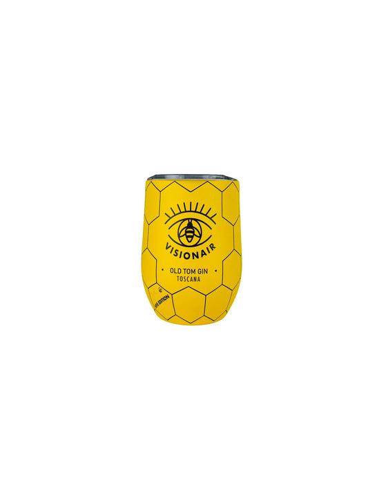 Bicchiere termico Old Tom Hive Edition con alveari in rilievo