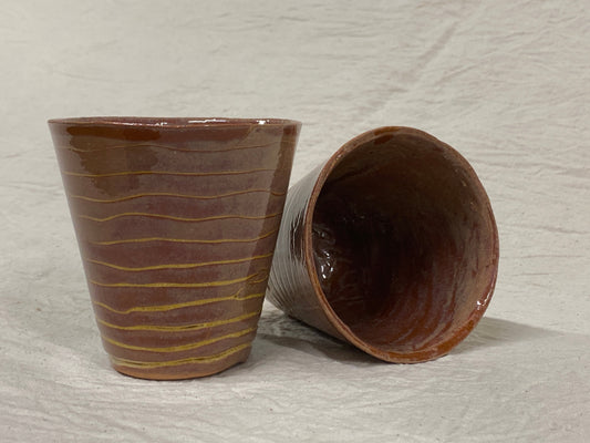 Bicchiere a colombino, tono neutro