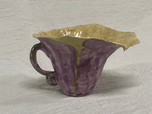 Porta salsa grande viola, senza cucchiaio