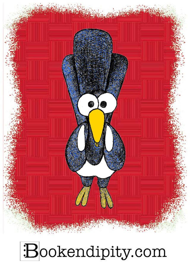 Il MegaMiniPoster con Gazza Ladra, Gli Amici della Città — illustrazione di Gabriele Rondini per Bookendipity