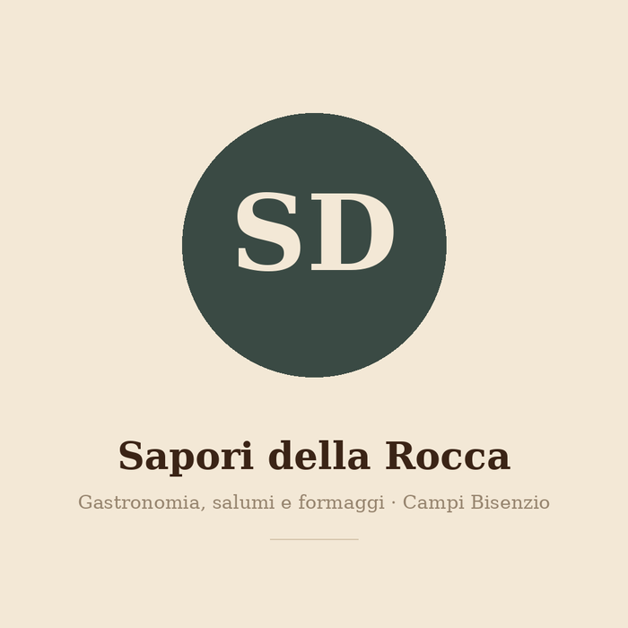 Il monogramma SD di Sapori della Rocca: gastronomia, salumi e formaggi, Campi Bisenzio