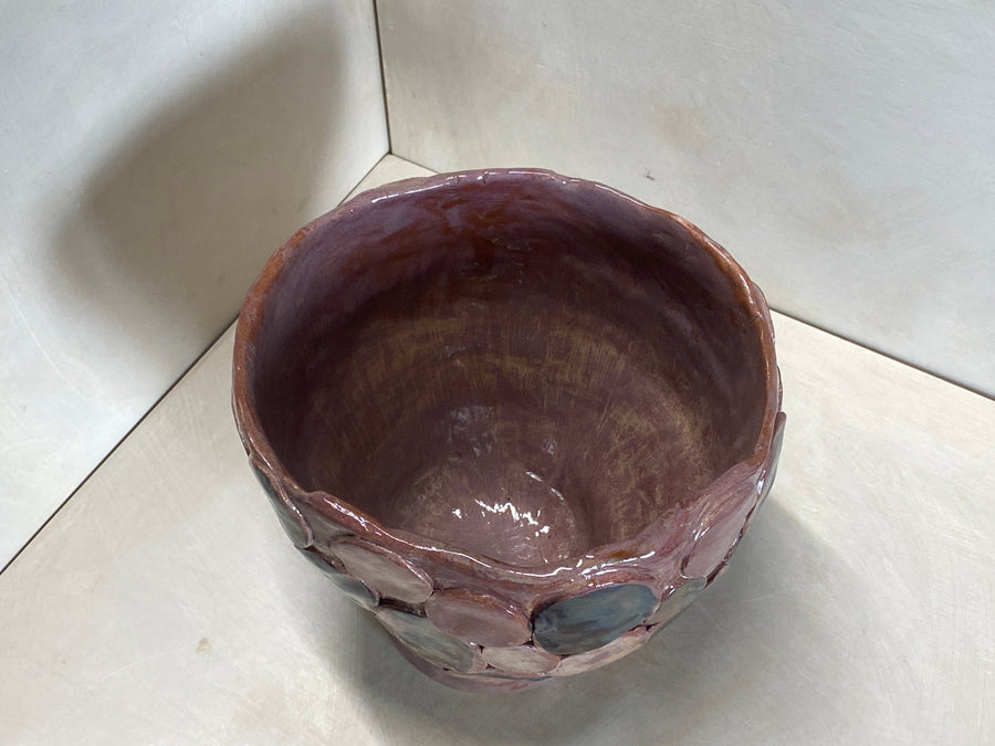 Vaso miele e ossidi, dettaglio degli ossidi
