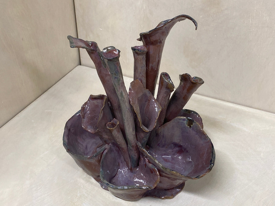 Scultura cannolicchi, veduta laterale