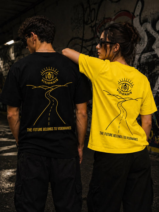 T-shirt Visionair in cotone