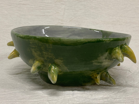 Bolo verde e giallo, dettaglio