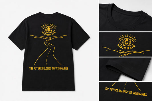 T-shirt Visionair, la stampa