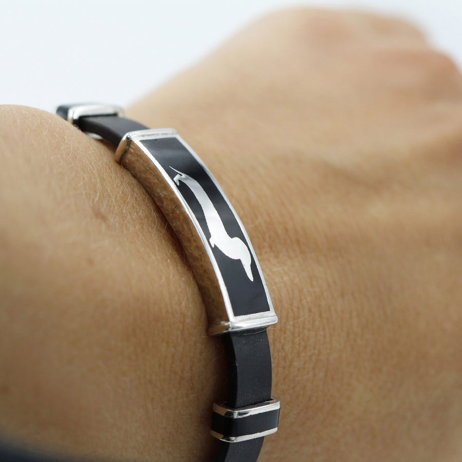 Il bracciale al polso, veduta dall'alto