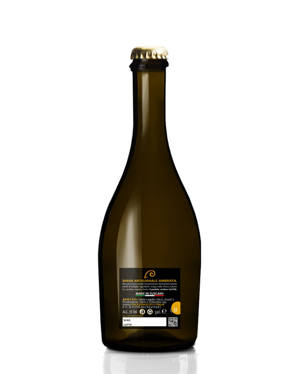 Il retro della Terra da 75 cl