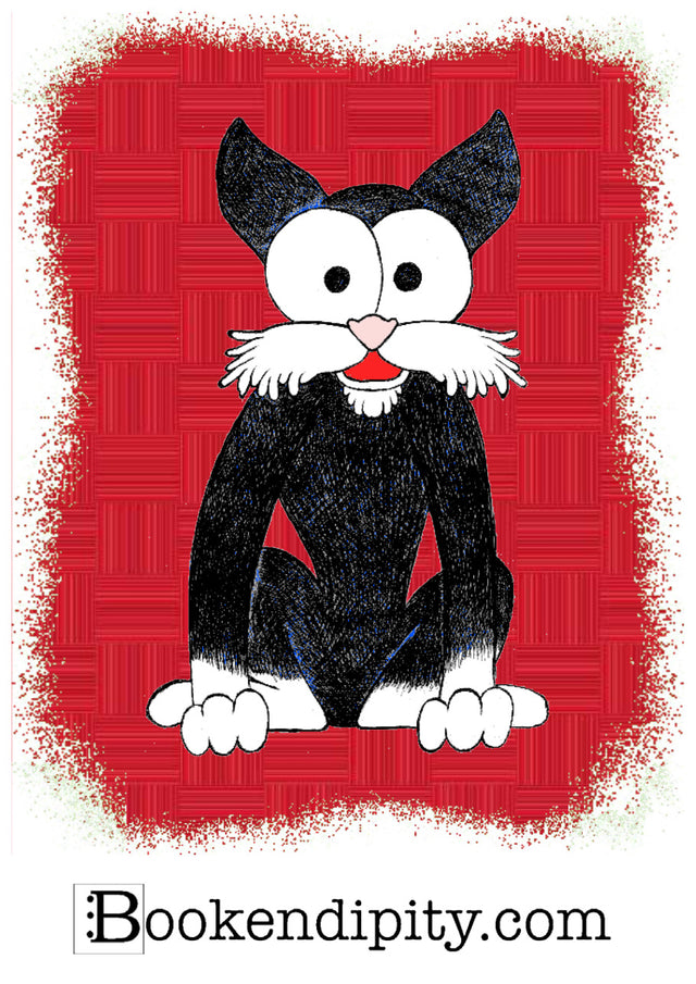 Il MegaMiniPoster con Gatto, Gli Amici della Città — illustrazione di Gabriele Rondini per Bookendipity