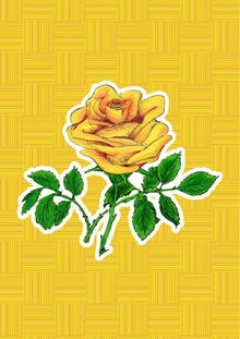 Rosa, personaggio di «I Fiori di Catia n. 1» — illustrazione di Gabriele Rondini per Bookendipity