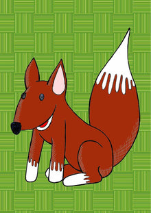 Volpe, character from "Gli Amici del Bosco" — illustration by Gabriele Rondini for Bookendipity