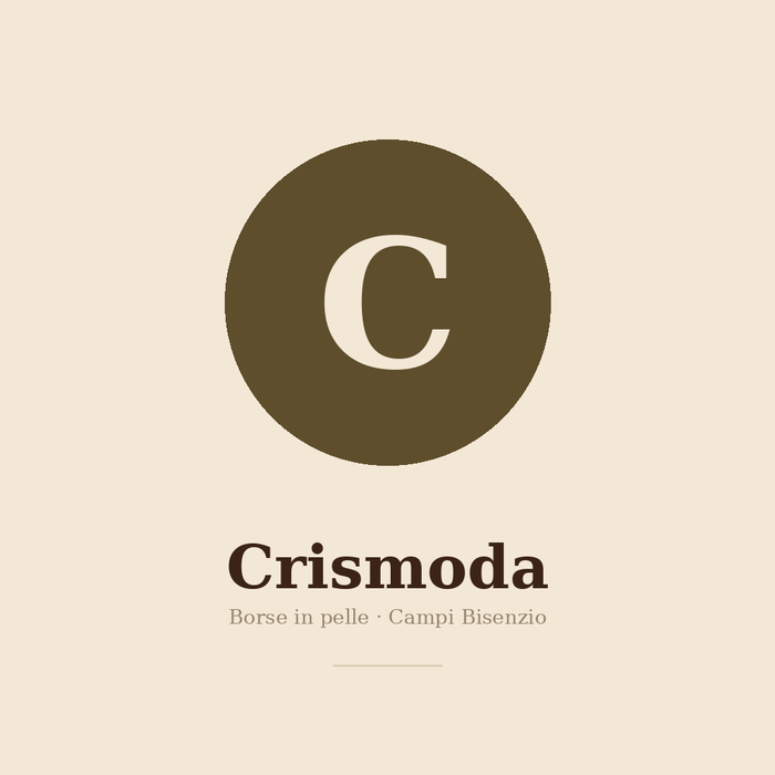 Il monogramma C di Crismoda: borse in pelle, Campi Bisenzio