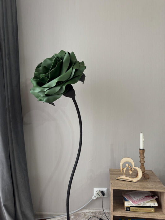 Rosa Verde da Terra — GlowBlooms, fatto a mano a Collesalvetti