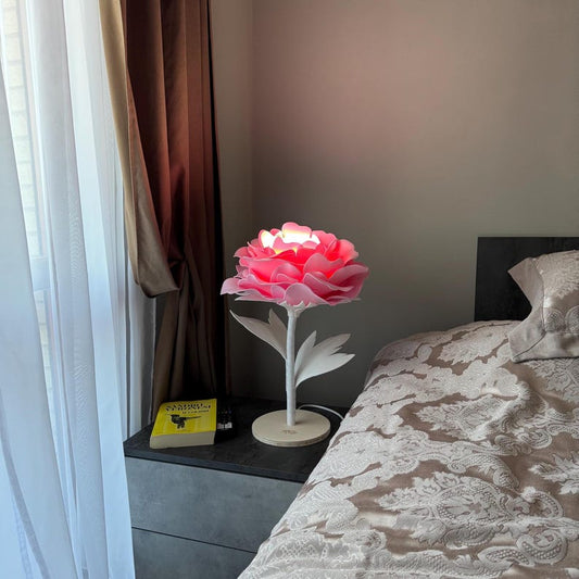Peonia Rosa Cipria — GlowBlooms, fatto a mano a Collesalvetti