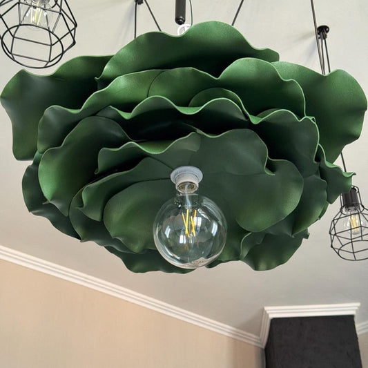 Lampadario Fiore — variante colore — GlowBlooms, fatto a mano a Collesalvetti