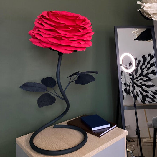 Rosa per sempre — GlowBlooms, fatto a mano a Collesalvetti